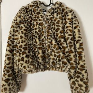 TopShop Faux Fur Jacket